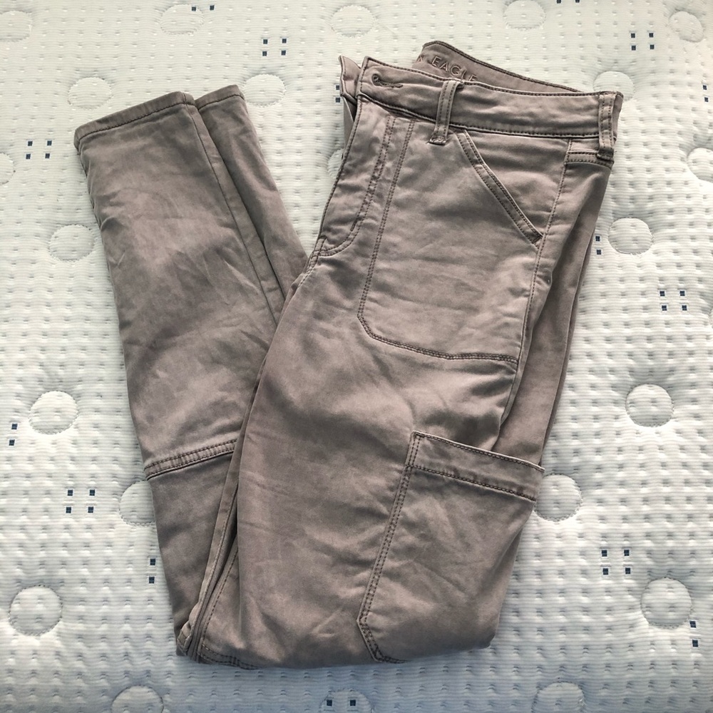 American Eagle grey jegging size 8